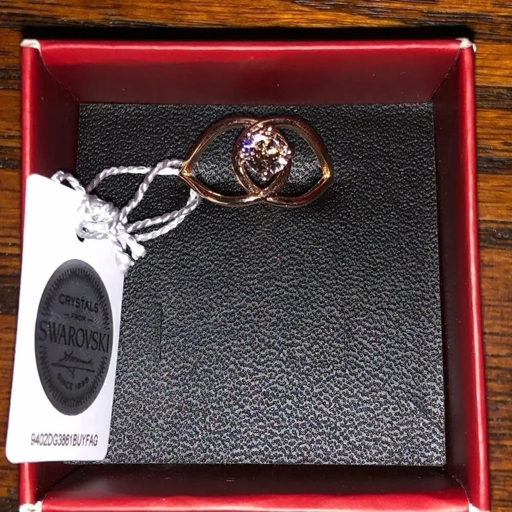 SWAROVSKI LONELY INFINITEVINTAGE ROSE GOLD PLATED